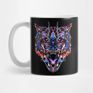 Savage wolf warrior Mug